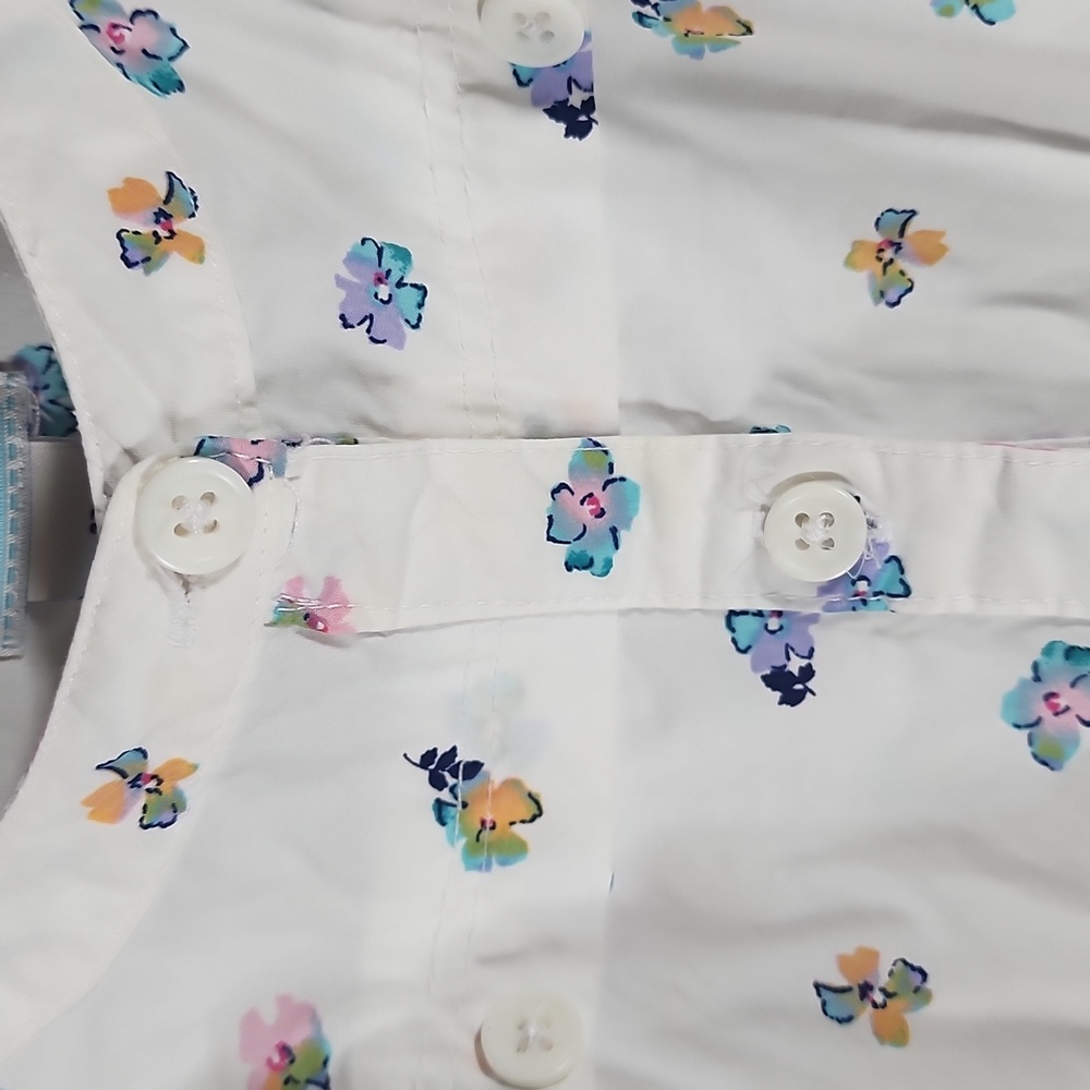 Old Nave Girls Floral Dress Size 4T - Picture 4 of 5
